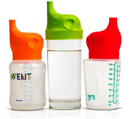De Silicona Taza De Sippy Tapas, Súper Durable, A Prueba De