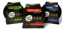 Comprar Combo De Cera Pomada, Cera Gel Y Cera Fijadora Rolda