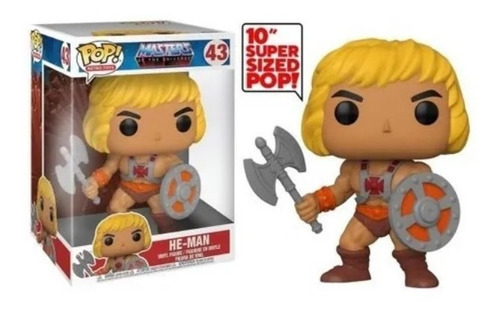 Funko Pop Heman 10 Polegadas #43 Raríssimo Exclusivo