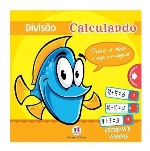 Calculando - Divisão, De Ciranda Cultural., Vol. 1. Editora Ciranda Cultural, Capa Mole Em Português