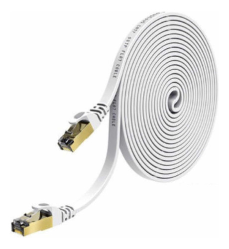 Cable De Red Ethernet Internet 30 Metros Rj45 Cat 7 Plano