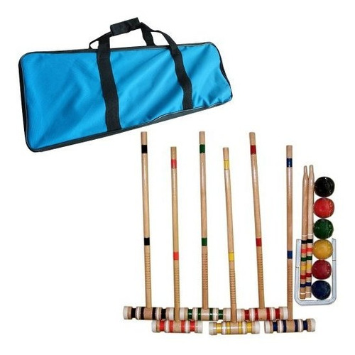 Juego Conjunto De Croquet De Marca Registrada