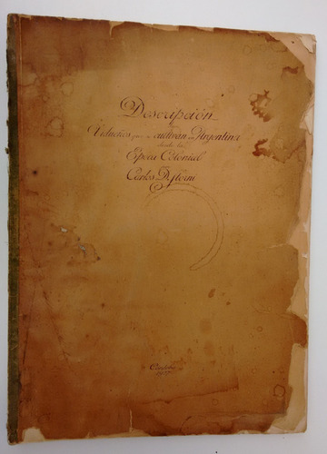 Descripción Vidueños Q Se Cultivan En Argentina Storni 1927 