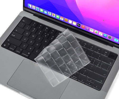 Protector De Teclado Transparente Para Macbook Pro 14/16 