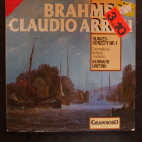 Vinilo Claudio Arrau Brahms Klavier Konzert Nr.1 B: Haitink