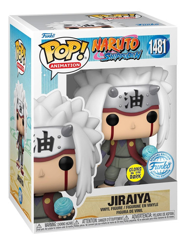 Funko Pop! Naruto - Jiraiya Con Rasengan #1481 Glows