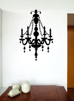 Comprar Vinilos Decorativos Vinil Pared Silueta Candil, Candelabro 