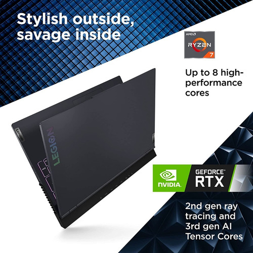 Imagen 4 de 10 de Notebook Lenovo Legion 5 15.6 Ryzen 7 16gb 512ssd Rtx3050ti