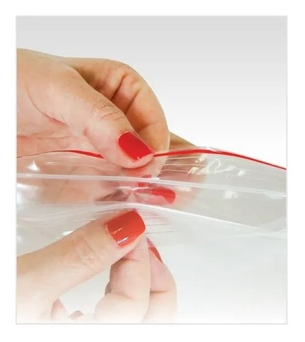Imagem 3 de 3 de Saco Zip Lock 7x10,5 Saquinhos 100 Und