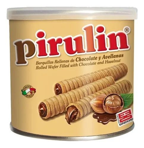 Pirulin Chocolate Lata 155grs