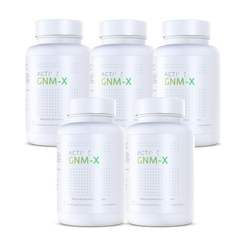 Paquete X5 Gnm-x - Activador De Nrf2 - [importado]