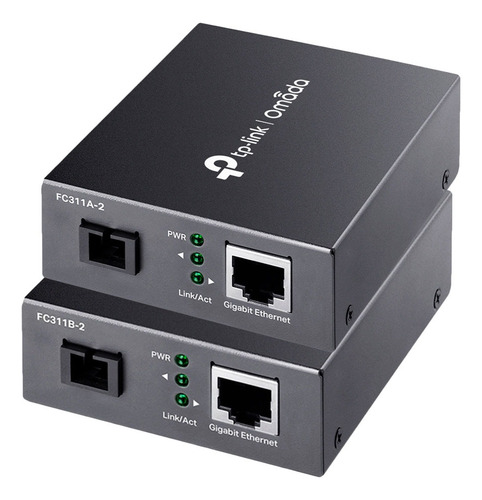 Tp-link Fc311 A+b Kit Media Converter Monomodo Sc/rj45 2km