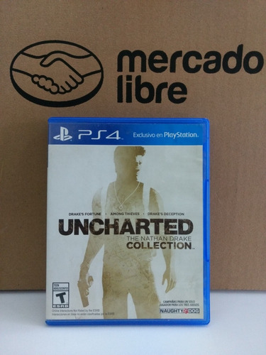 Uncharted The Nathan Drake Collection  Ps4  Fisico