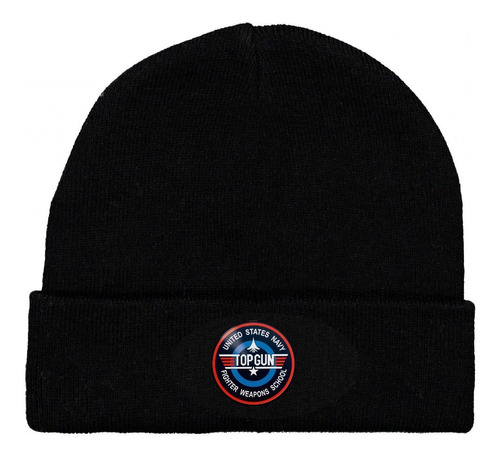 Gorro Lana Beanie Pasamontaña Top Gun United States Navy Phr