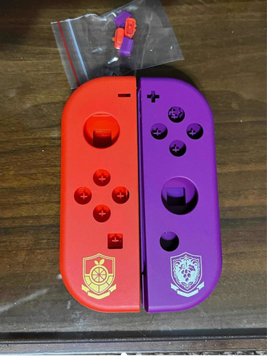 Carcasa Shell Joycon Nintendo Switch Pokémon Scarlet Violet