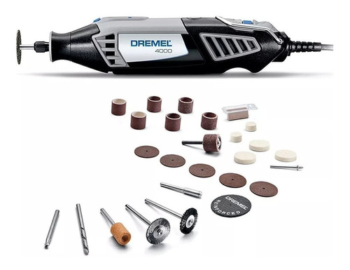 Minitorno Dremel 175w 26 Accesorios Mini Torno Serie 4000 