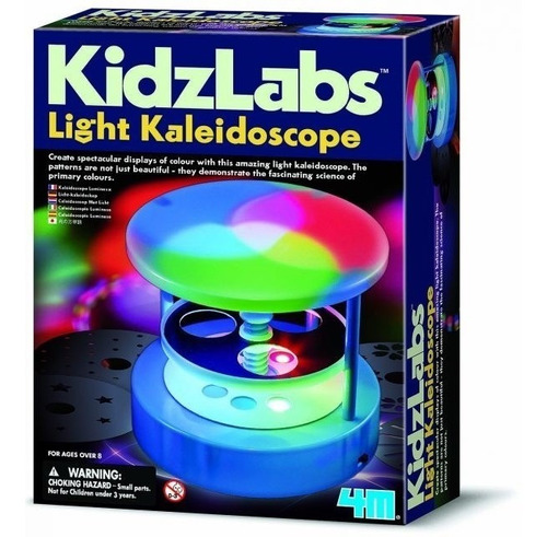 Kidzlabs Light Kaleidoscope 4m Kit Caleidoscopio
