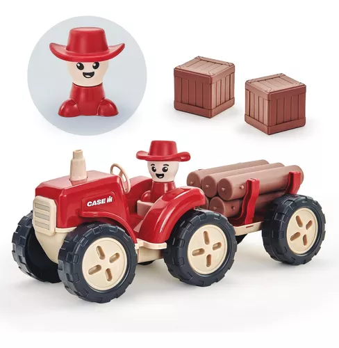Trator de madeira - little farm - 1 ano, 2-4 anos, Brinquedos, Brinquedos  de Madeira, Primeiros Puzzles e Jogos - Bazar33