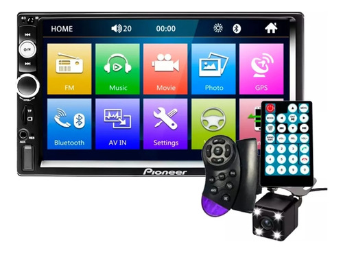 Reproductor Pantalla Pioneer 2 Din 7 Pulgadas