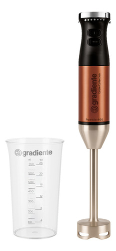 Mixer Gradiente Powder 600 Cobre Collection 600w Com Copo