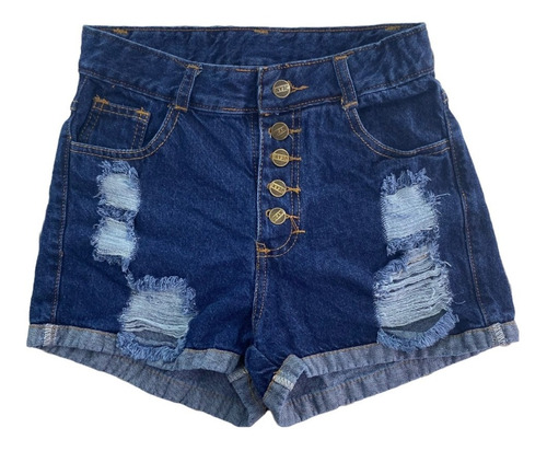 Shorts Jeans Dama Rotos 