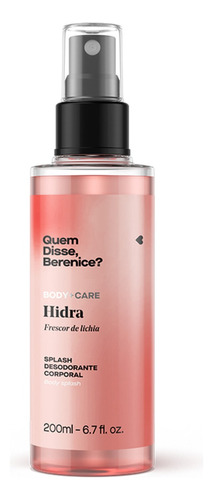 Hidra Splash Lichia Desodorante Colonia 200ml Volume da unidade 200 mL