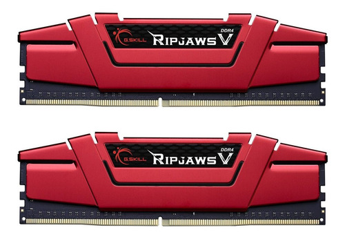 Memoria Ram 8gb G.skill Ripjaws V Series (2x4gb) 288-pin Ddr4 Sdram Ddr4 2400 (pc4 19200) Intel Z170 Platform / Intel X9