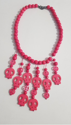 Exclusivo Collar Fucsia