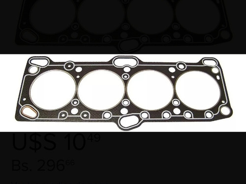 Empacadura Camara Mitsubishi Mf Ms Mx 2.0 Carburado 92-96
