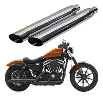 Comprar Ponteiras Corte Lateral Cromado Sportster Iron 883