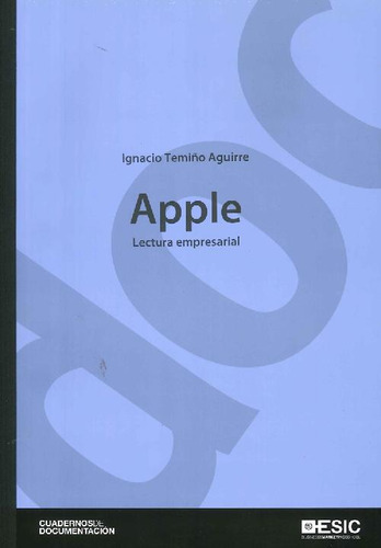 Libro Apple Lectura Empresarial De Ignacio Temiño Aguirre