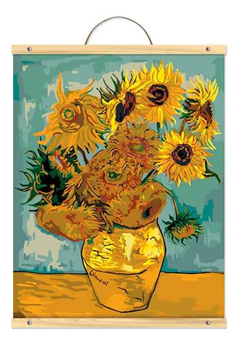 Paint Van Gogh Vase Paint-by-number Kit By Artist's Loft Nec