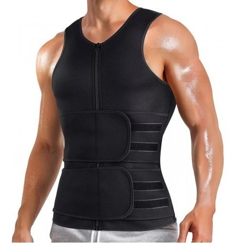 Imagen 2 de 8 de Faja Chaleco Para Caballero Neopreno