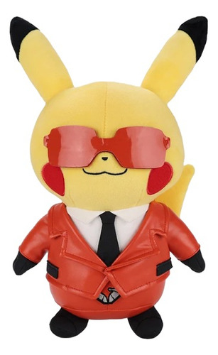 Pikachu Team Flare Pokémon Pelúcia 45cm