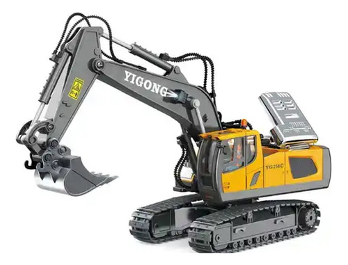 Juguete De Excavadora Rc 1:10 Excavadora Con Led Y Sonido