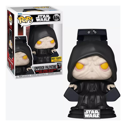 Emperor Palpatine Funko Pop - Star Wars - Hot Topic Exclusiv