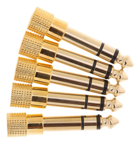 Adaptador De Sonido Estéreo De 6,3 Mm 1/4 A 3,5 Mm 1/8