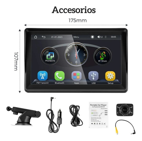 B600a Estéreo Inalámbrico Carplay Android Auto Para Coche P