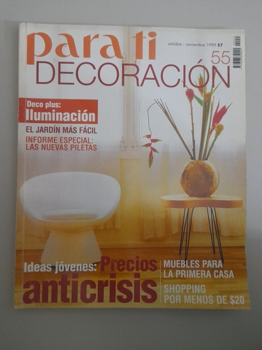 Revista Para Ti Decoración Octubre - Noviembre 1999 (m)