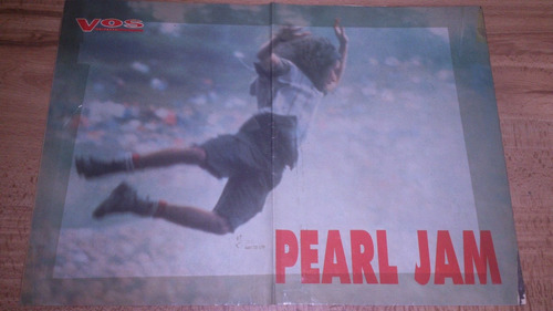 Pearl Jam Poster De Revista