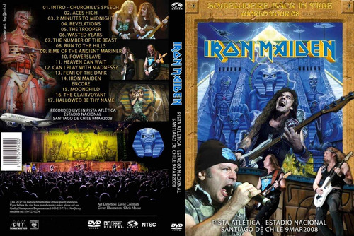 Iron Maiden - Somewhere Back In Santiago - Chile 2009