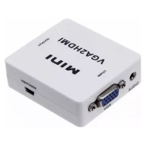 Mini Convertidor Adaptador Vga A Hdmi