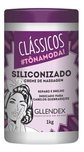 Mascara Reparacion Y Brillo Siliconizado Gllendex 1000 G