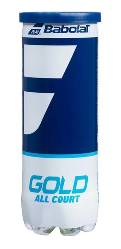 Tubo Pelotas Tenis Babolat Gold Padel X 3 Resistente
