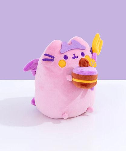 Peluche Gato Pusheen Cat Diablo Del Pastel Devil's Food Cake Color Rosa