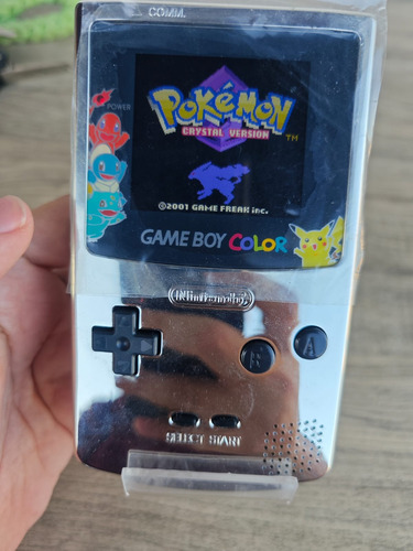 Gameboy Color - Ips V2 Prata Cinza (Usado)