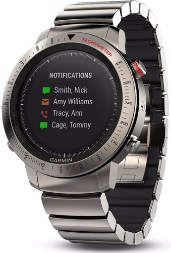 Garmin Fenix Chronos Correa Híbrida De Titanio Smartwatch