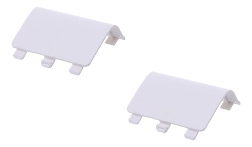 2x Tapa Porta Pilas Blancas Para Control Xbox One S/x