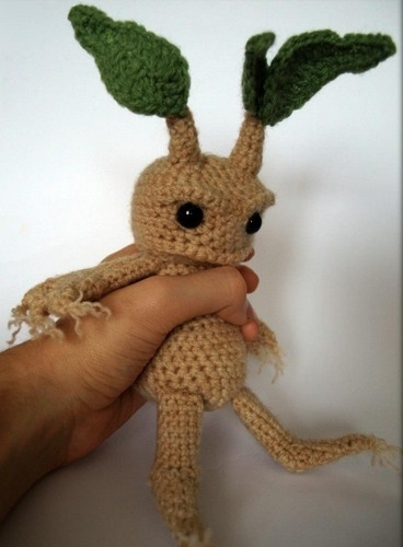 Patrón Para Tejer Mandragora Mandrake A Crochet 