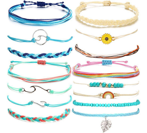 Choice Of All - Pulseras De Cordel Bohemias Para Mujer, Tobi